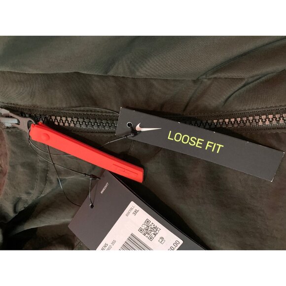 Nike Lebron James Protect Therma Jacket Sequoia Green AT3902 355 Men’s Sz L - Picture 7 of 12